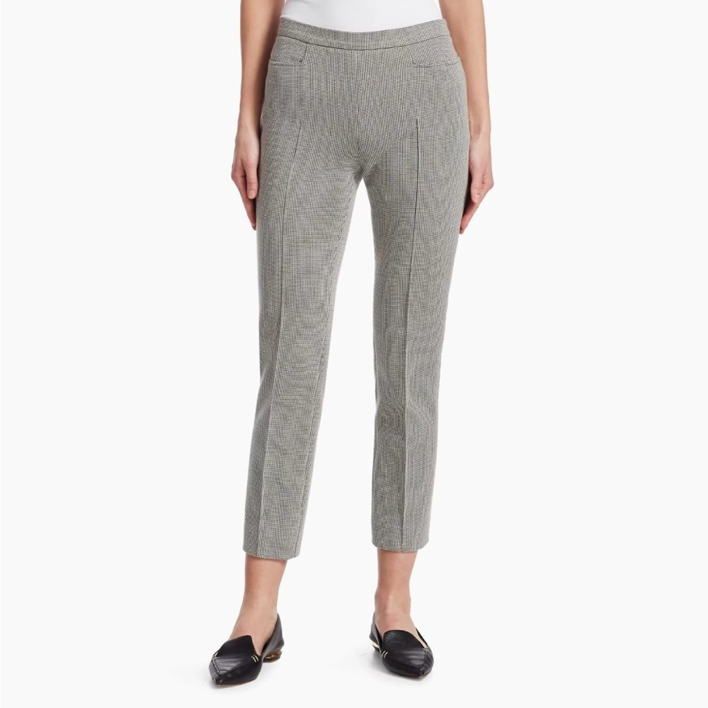 Akris Punto Franca Houndstooth Cropped Trousers 10